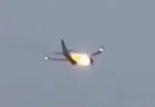 Pożar silnika krótko po starcie. "Eksplozje, potem olbrzymia kula ognia"