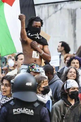Demonstracja w Lizbonie