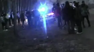Osiemnastkę na cypelku nad jeziorem przerwała policja