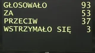 Senat odrzucił lex TVN - wyniki głosowania 