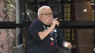 Lech Wałęsa gościem "Kropki nad i"
