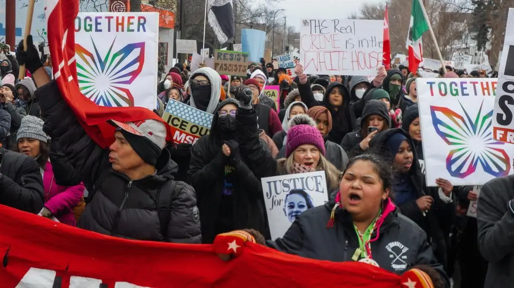 Protest w Minneapolis