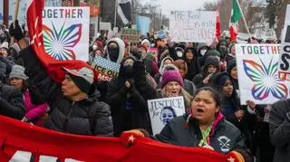 Protest w Minneapolis