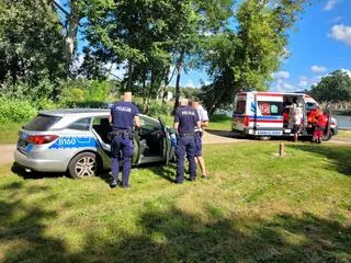 Uciekał przed policją, wskoczył do Odry