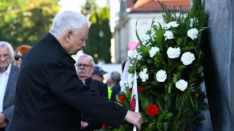 Jarosław Kaczyński na obchodach miesięcznicy katastrofy smoleńskiej (10.09.2025 r.)