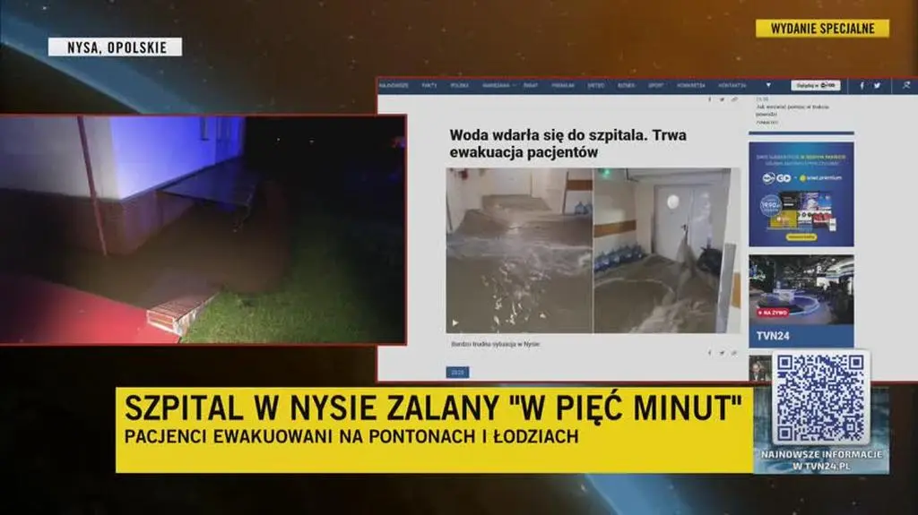 Dyrektor o sytuacji szpitala w Nysie