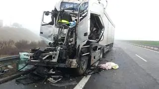 Seria kolizji na trasie S5 w rejonie węzła Gniezno-Południe