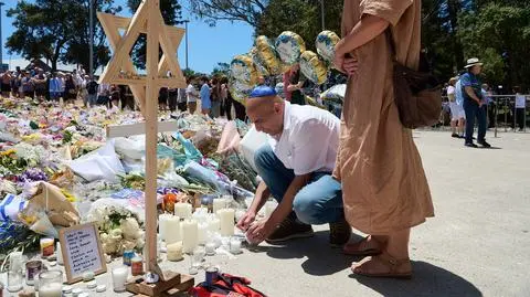 Miejsce upamiętnienia ofiar ataku na plaży Bondi 