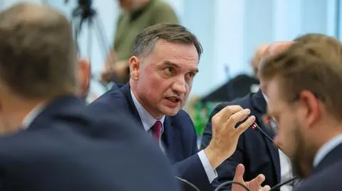 Zbigniew Ziobro na posiedzeniu komisji regulaminowej, spraw poselskich i immunitetowych