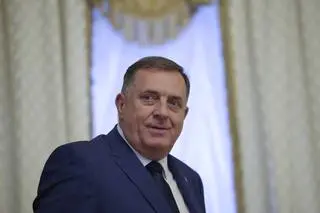 Prezydent Republiki Serbskiej Milorad Dodik 