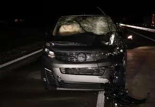 Wypadek na autostradzie. Nie żyje pieszy