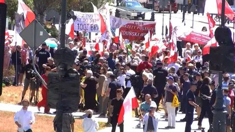 Manifestacja w związku z orzeczeniem o ważności wyborów