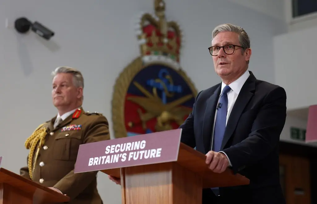 Brytyjski premier Keir Starmer