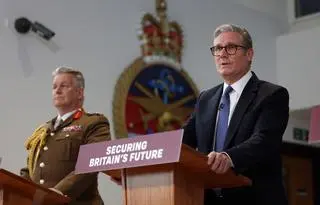 Brytyjski premier Keir Starmer