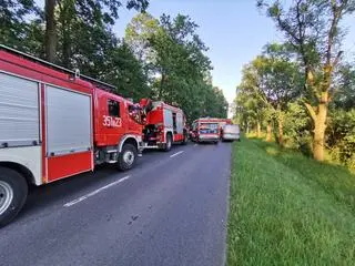 Wypadek na ul. Fabrycznej w Skierniewicach