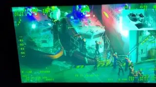 Ewakuacja promu "Queen Jenuvia 2"