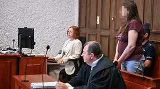 Dorota G. przed sądem (zdjęcie archiwalne z poprzednich rozpraw)
