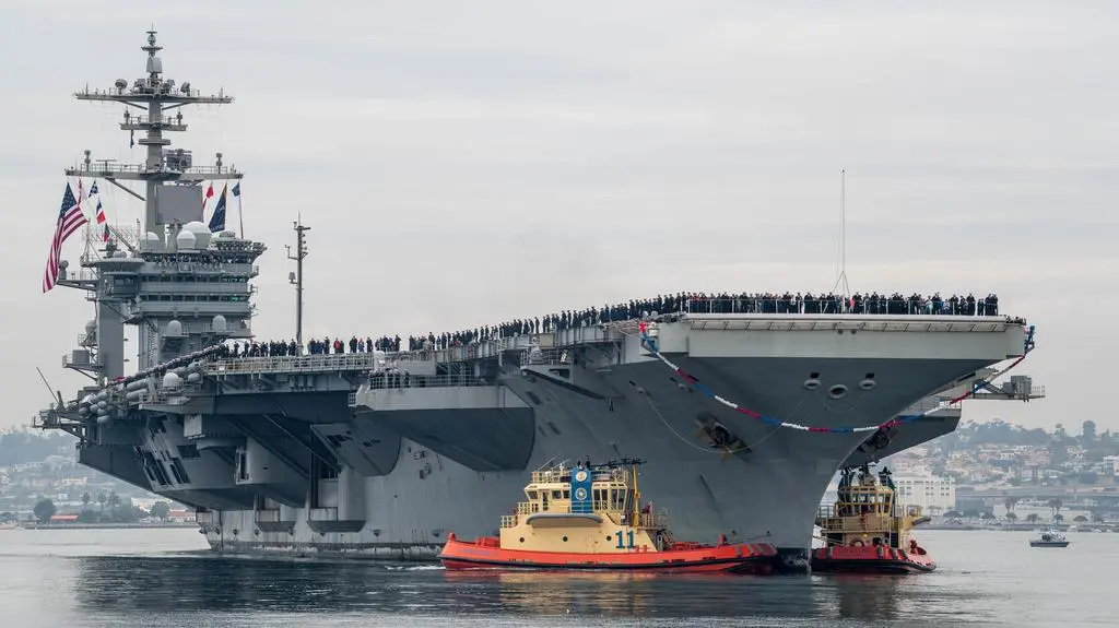 Lotniskowiec USS Abraham Lincoln (zdjęcie ilustracyjne)