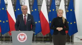 Konferencja nowego marszałka Sejmu 