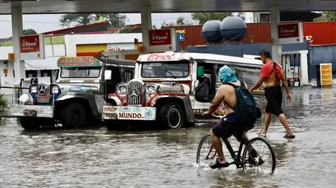 Skutki tajfunu Gaemi w Meycauayan, prowincja Bulacan, Filipiny