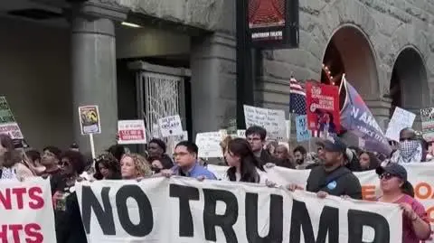 Protesters in Chicago