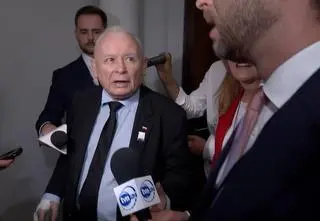 Kaczyński obraził reportera TVN24. "Pan jest chamem"