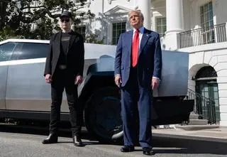 Trump żegna Muska