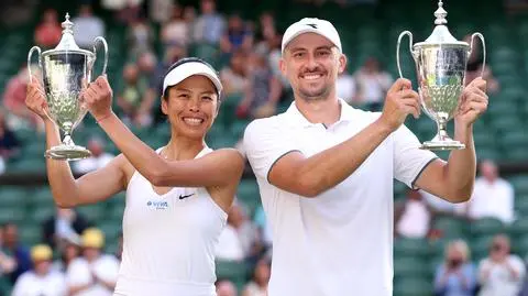 Jan Zieliński wygrał Wimbledon. Drugi wielkoszlemowy tytuł Polaka w mikście