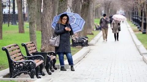 Deszcz, wiosna, chłodno