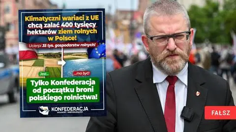 UE "chce zalania 400 tysięcy hektarów najlepszych ziem w Polsce"? Nie