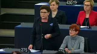 Ostra wymiana słów między Beatą Szydło a Radosławem Sikorskim 