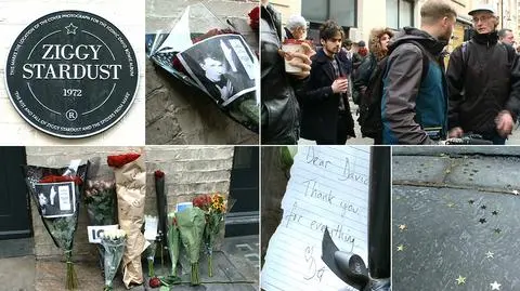 Łzy i dużo muzyki. Londyńczycy żegnają Davida Bowiego 