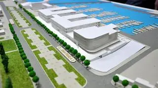 Makieta nowej Mariny