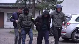 Zatrzymani po porwaniu 10-miesięcznego dziecka doprowadzeni do prokuratury