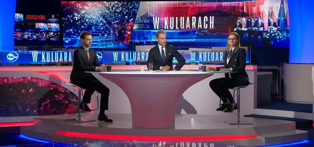 "W kuluarach" w TVN24. 
