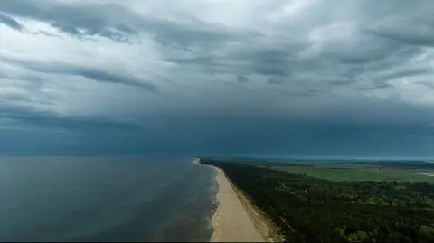 Burze, Bałtyk, Dębki