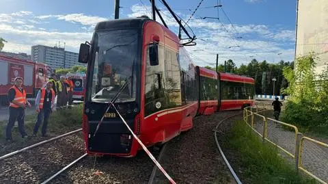 Wypadek tramwaju w Katowicach