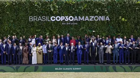 Uczestnicy szczytu klimatycznego w Brazylii