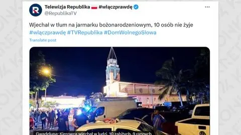 10 osób zabitych na jarmarku bożonarodzeniowym we Francji? Jak było naprawdę