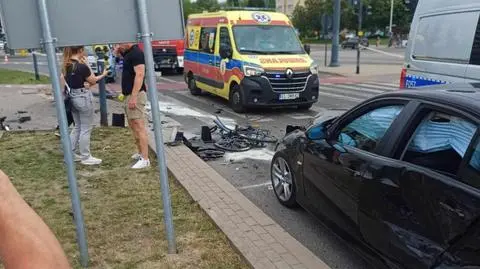 Łódź. Potrącenie dwóch kobiet na przejściu dla pieszych