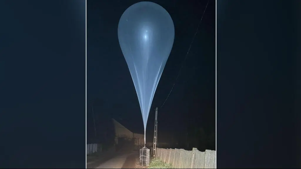We wsi wylądował balon 