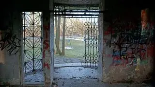 Park Bednarskiego w Krakowie przed remontem