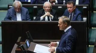 Donald Tusk w Sejmie apelował o jedność