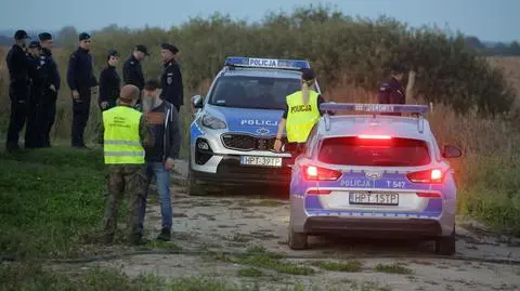 Miejsce znalezienia rosyjskiego drona w miejscowości Korsze