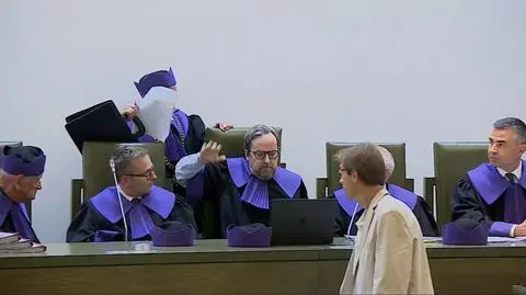 Sędzia Andrzejewski pchnął krzesło innego członka Trybunału Stanu