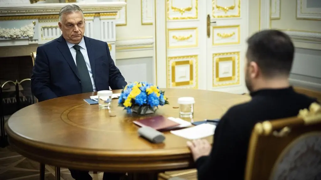 Wołodymyr Zełenski, Viktor Orban