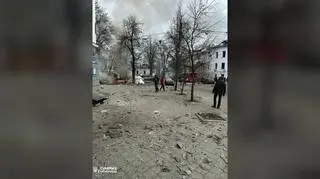 Rosyjskie rakiety uderzyły w Sumy 