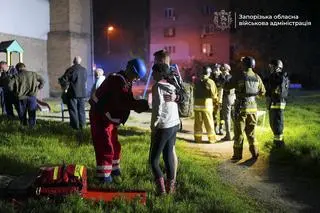Rosjanie przeprowadzili atak na Zaporoże