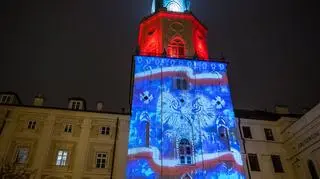 Obchody Święta Niepodległości. Mapping na Wieży Trynitarskiej w Lublinie