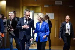 Ursula von der Leyen i Donald Tusk